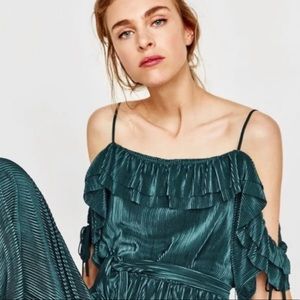 Zara Pleated Jumpsuit